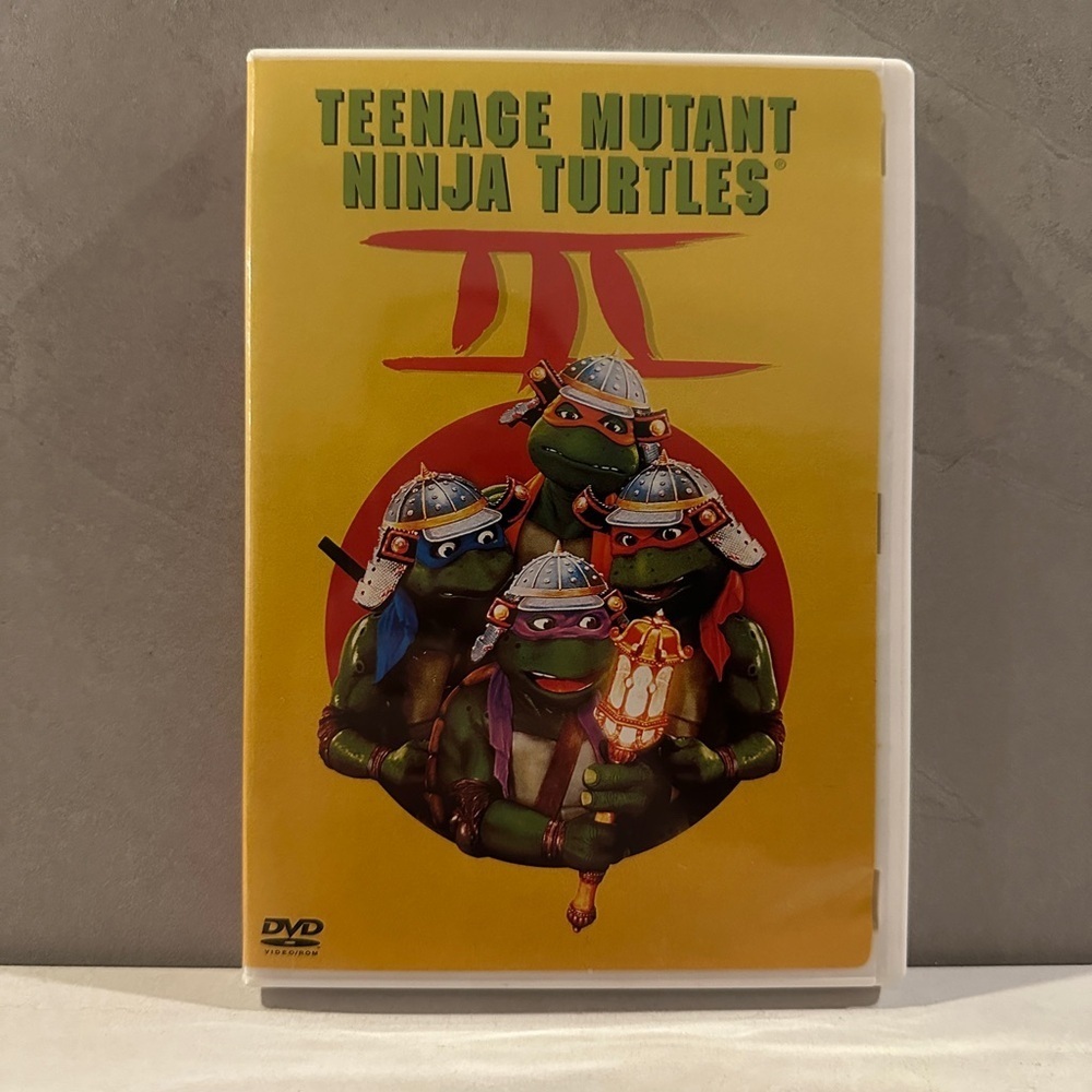 Teenage Mutant Ninja Turtles 3 Movie DVD 2002 RELEASE OF THE 1992
